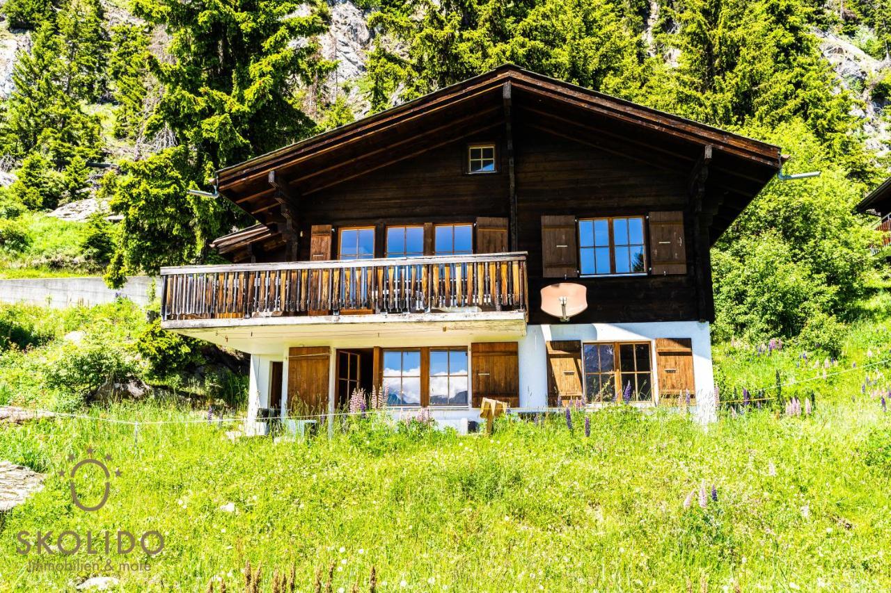 Traumchalet, 3987 Riederalp, Wohnung 1, EG Exterior foto